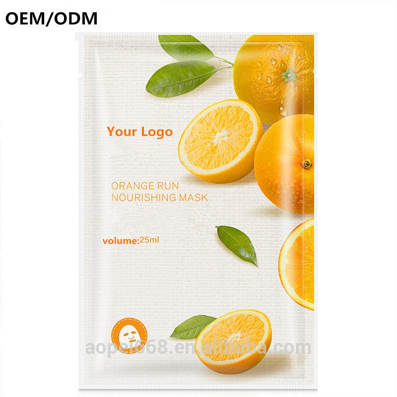Customized effects plant extract facial mask refreshing whitening skin care products manufacturer
