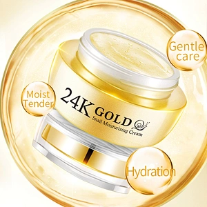 Private label 24K Pure Gold Snail Serum Anti Wrinkle Cream