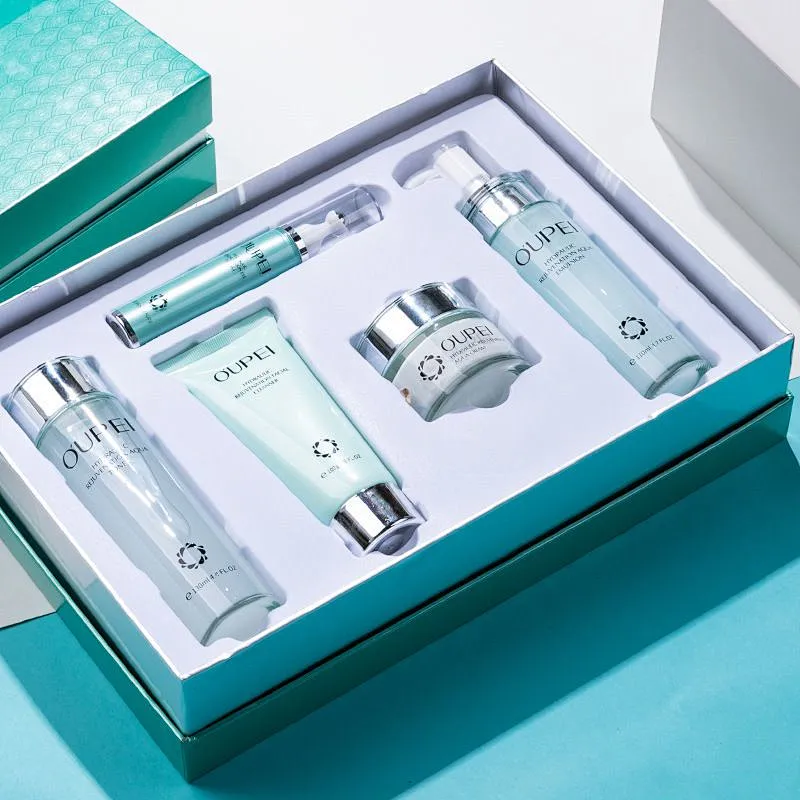 Set packaging type and FDA certification skin care set for women moisturizing