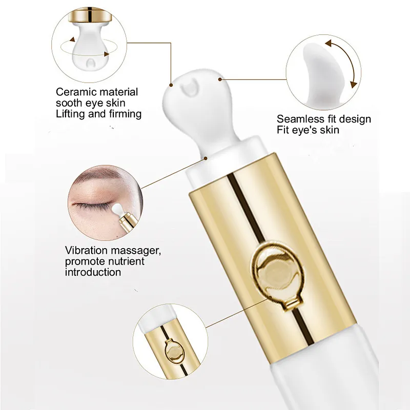 Private Label Instant Remove Wrinkle cream with eye cream applicator with metal massager