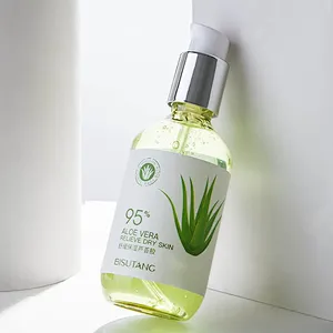 OEM Wholesale aloe vera gel bulk 100 natural organic pure aloe vera soothing gel for face