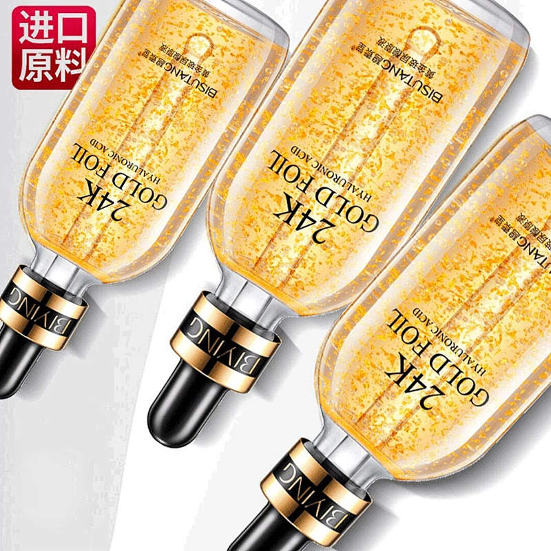 2019 best selling with best price Private Label 24k Gold Serum Anti-aging Face Essence for Anti Aging Anti Wrinkle