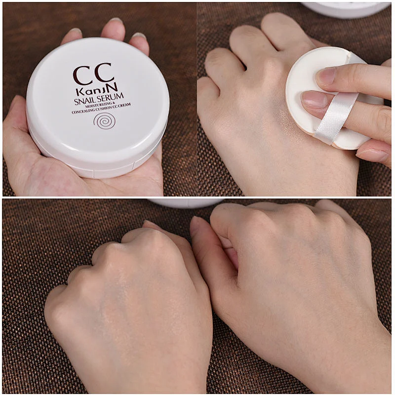 private label foundation brightens skin Waterproof cushion cc cream long lasting whitening Repairing concealer