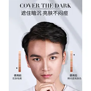 OEM private label man care cosmetics skin whitening primer foundation BB toning cream concealer