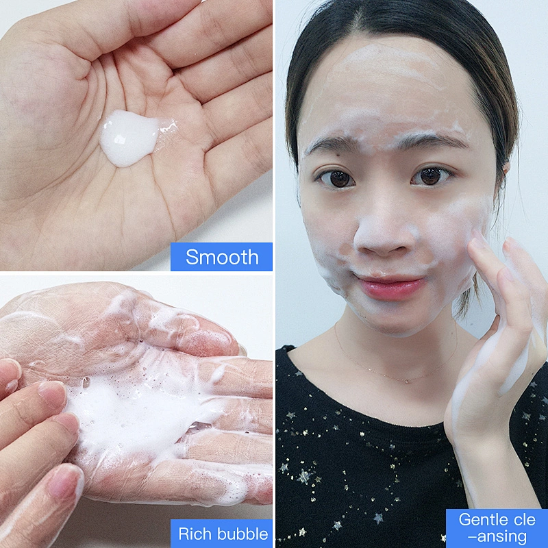 Wholesale Face care mild cleanser Refreshing moisturizing face cleanser Deep gentle cleansing facial cleanser