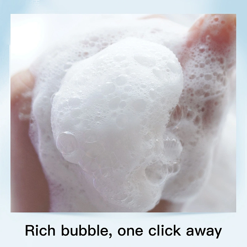 Private Label Gentle Exfoliating Cleansing Mousse Aloe Vera Face Wash Whitening Bubble Facial Cleanser