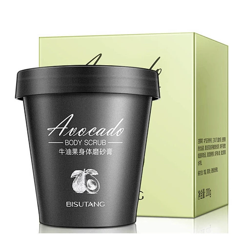 High quality lightening body scrub cream organic anti cellulite facial scrub