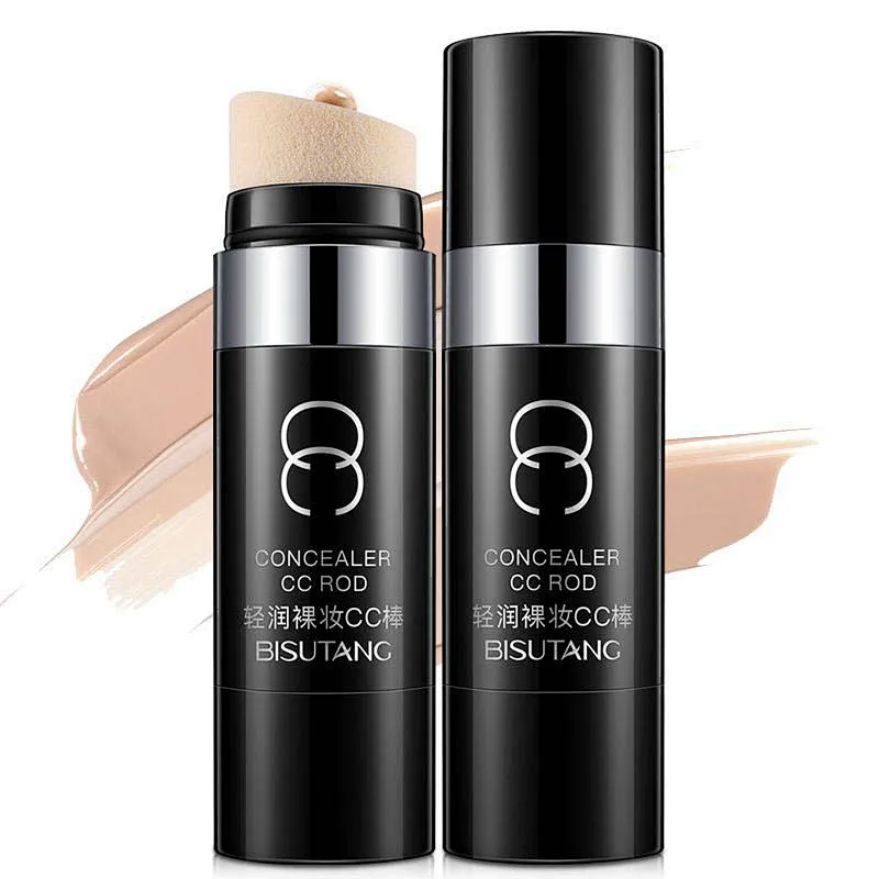 Private label CC cream stick natural foundation makeup cover up waterproof whitening concealer stick