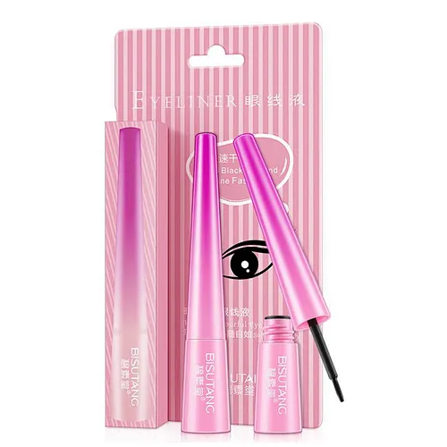 OEM Private label waterproof oil free black gel eyeliner Custom makeup colorful liquid eye liner
