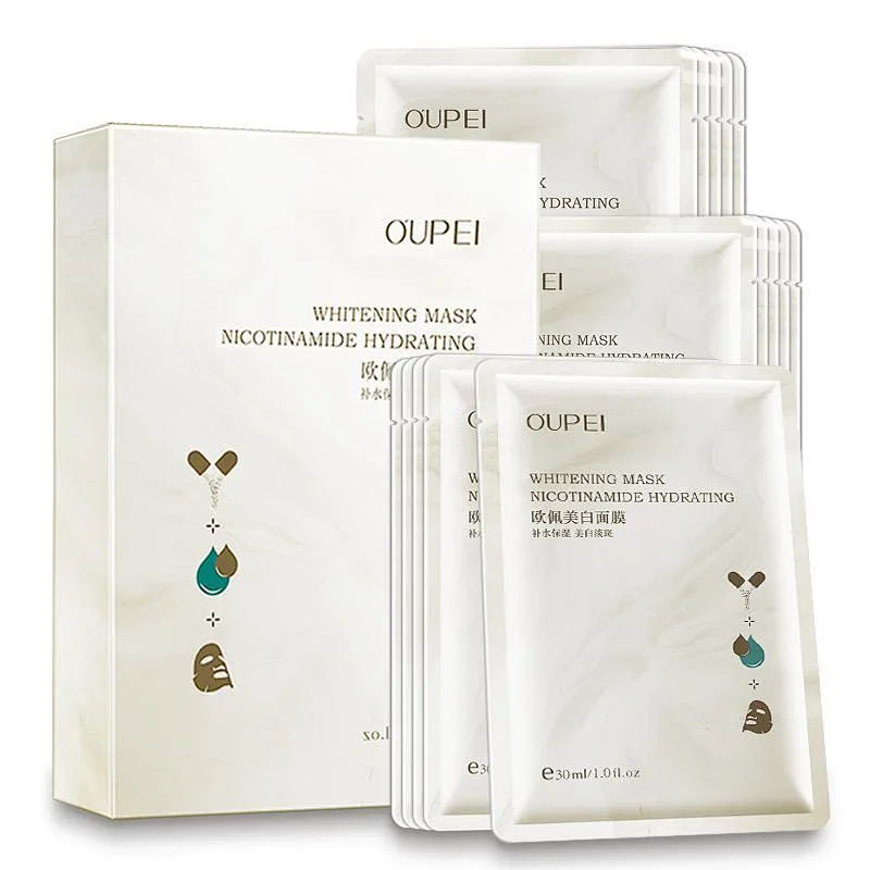 Anti-aging bio cellulose facial mask sheet for whitening and hydrating