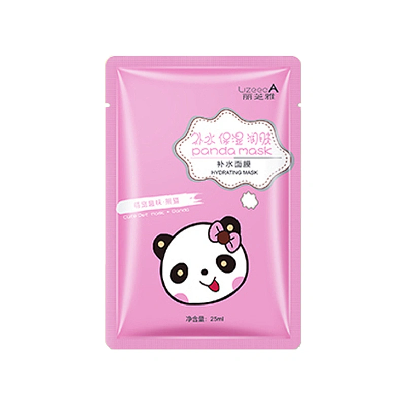 Animal mask sheet enriched natural serum moisturizing nourished skin care animal face mask sheet