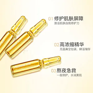 Private label facial serum Rejuvenation skin collagen peptide ampoule serum