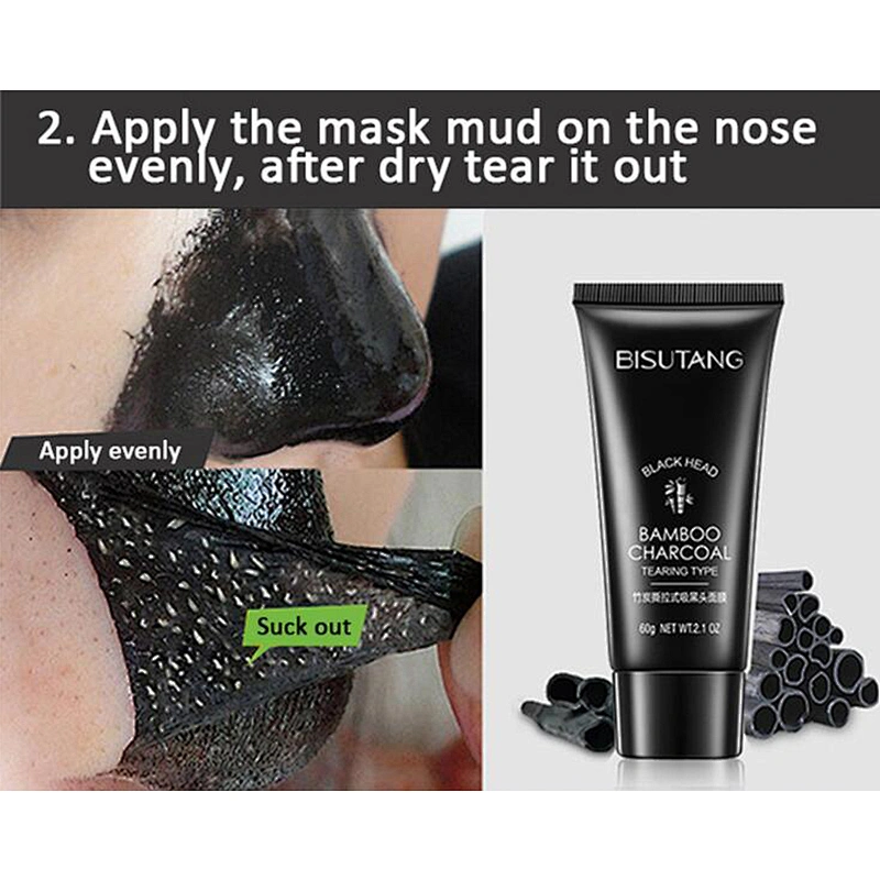 Hot-selling  Bamboo Charcoal Remove Blackhead Facial Mask  Moisturizing face mask face lifting mask