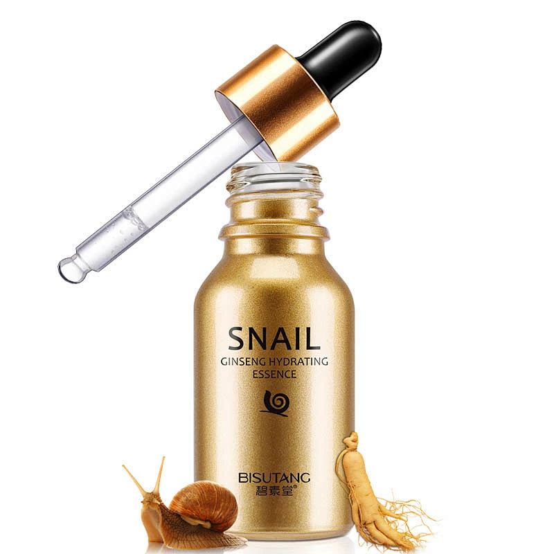 Anti Wrinkle Anti-aging Red Ginseng Face Serum Skin Brightening Facial Treatment Essence Pore Refining Snail Essence
