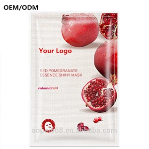 Customized effects plant extract facial mask refreshing whitening skin care products manufacturer