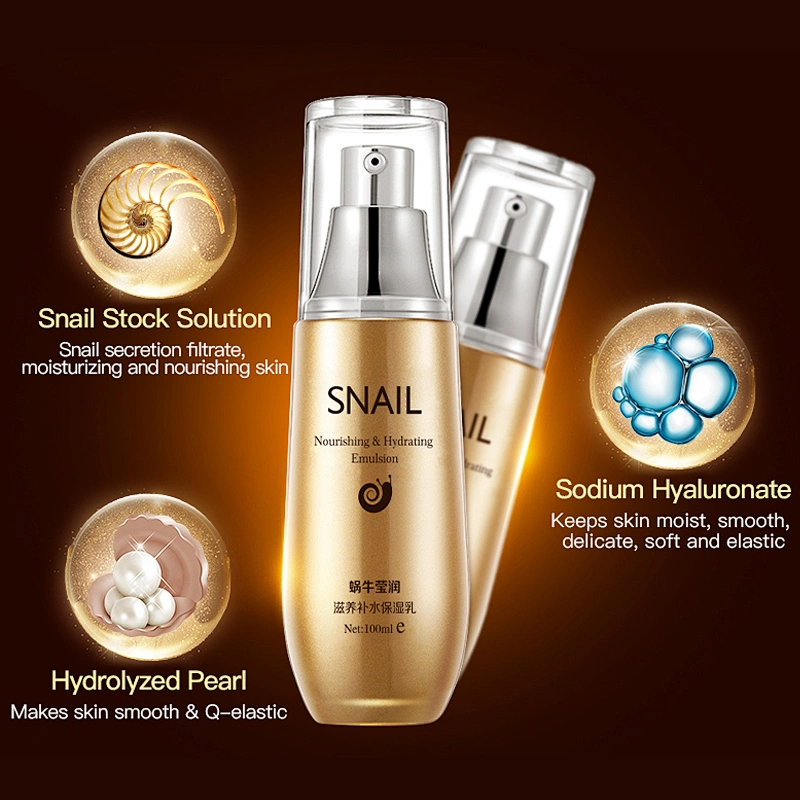 Face Skin Care Lotion Whitening Moisturizing Body Lotion Pore Refining Anti-aging Snail Milk