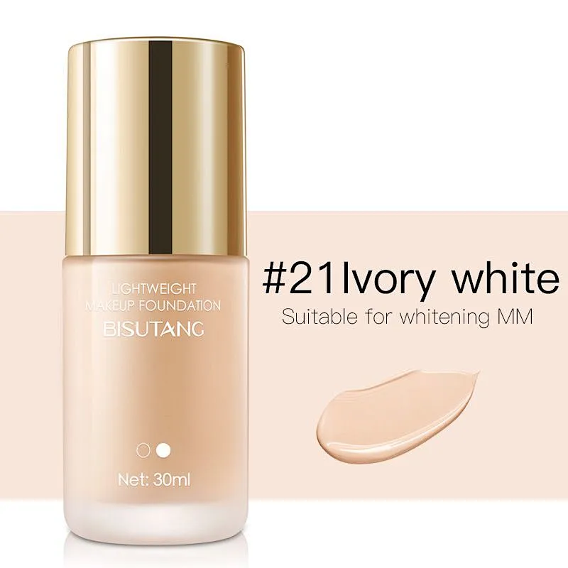OEM silky liquid foundation cream private label face and body full coverage airbrush foundation makeup liquid