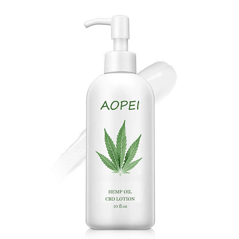Private label Hemp Extract Oil Lotion Natural Organic Moisturizing Whitening Hemp CBD Body Lotion