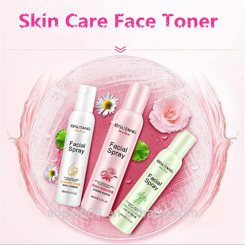 Rose toner moisturizing spray face care beauty hydrating korea spray moisturizer toner