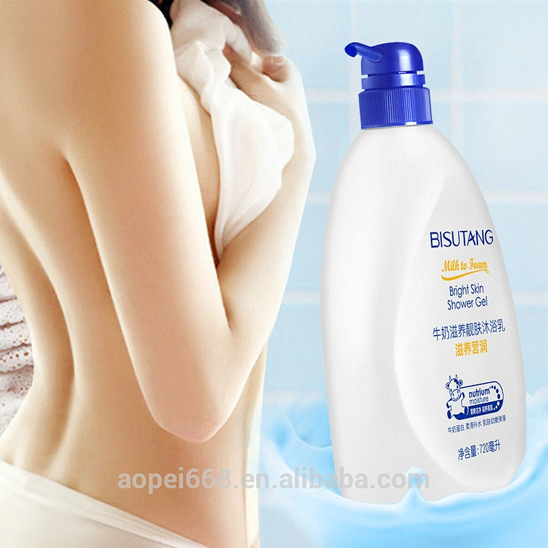 Popular design hydrating hotel shower gel nourishing milk shower gel