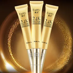 Private label eye bag remover the best anti wrinkle eyes cream and serum with Eye Massager Mini Vibration for Home Use