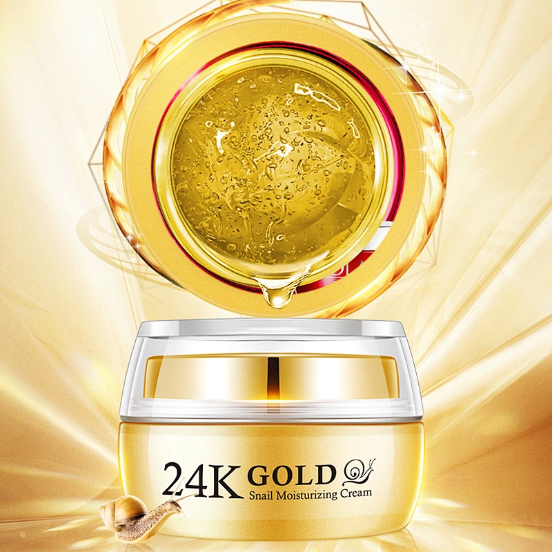 Private label 24K Pure Gold Snail Serum Anti Wrinkle Cream