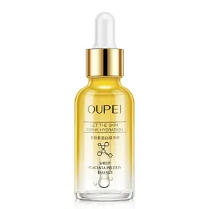 Private label skin care hyaluronic acid serum firming anti aging sheep placenta collagen serum