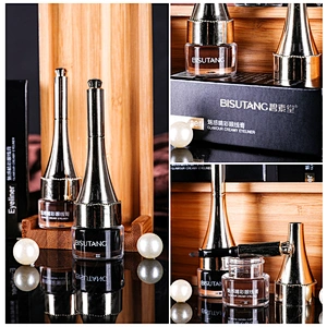 BISUTANG Beauty Makeup Liquid Charm Eye Color Eyeliner Long Lasting Waterproof Eyeliner Private Label