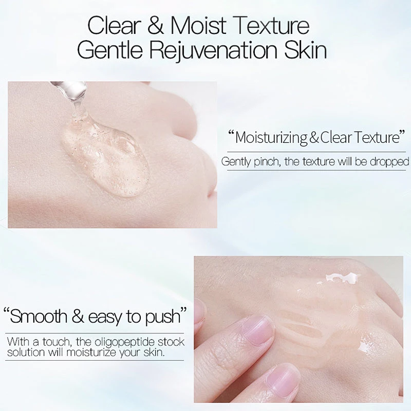 Factory price skin care manufacturer oligopeptide anti aging anti acne face serum