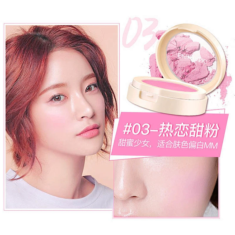 OEM Wholesale Cheek Blusher Makeup Custom Private Label Contour Blush Palette