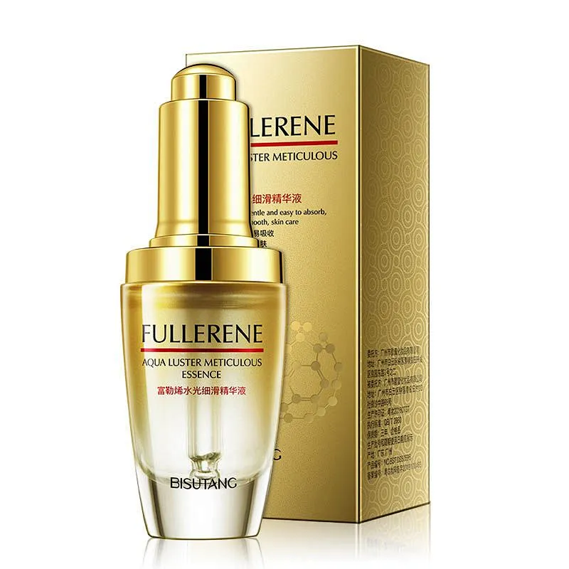 ODM Wholesale pore minimize face serum skin care brightening fullerene facial serum