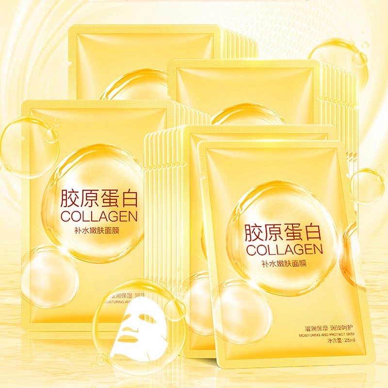Best selling hyaluronic acid nourishing Collagen Hydrating Rejuvenating crystal facial mask