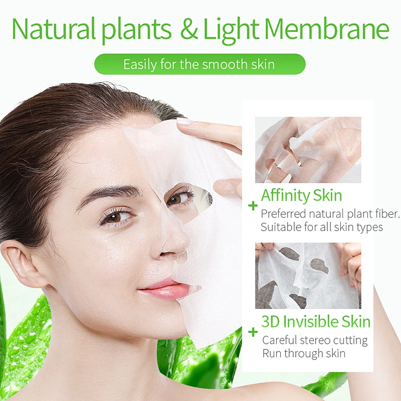 Soothing gel face mask collagen face mask pack aloe vera face sheet mask