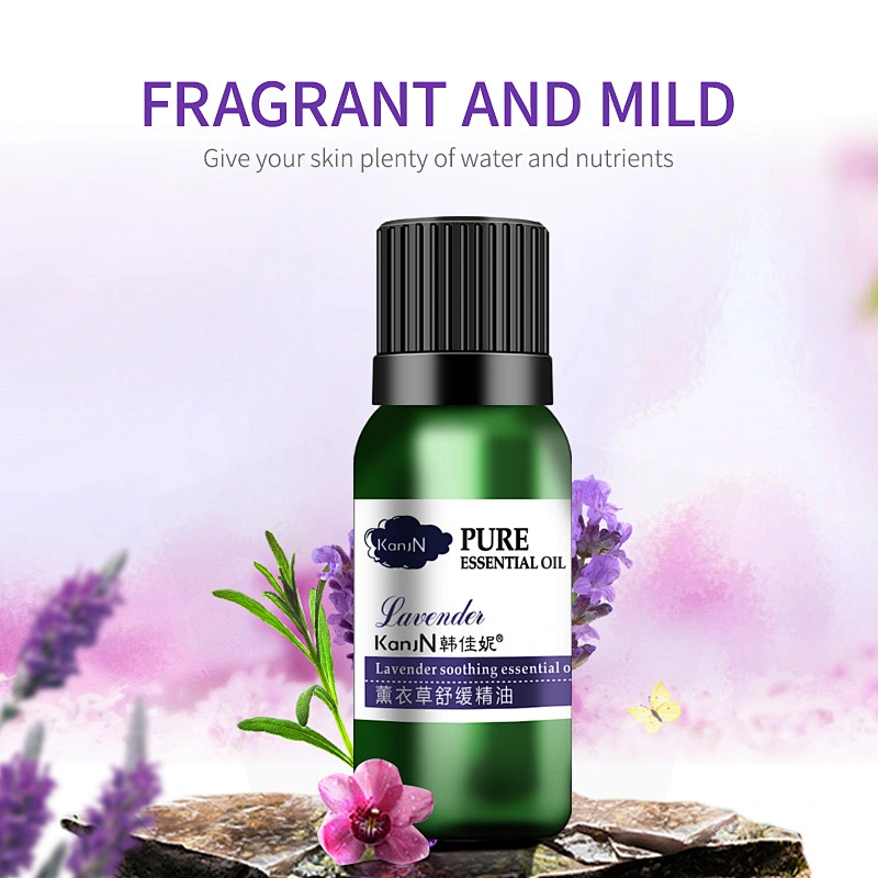 10ml glass bottle 100% pure natural lavender essential oil