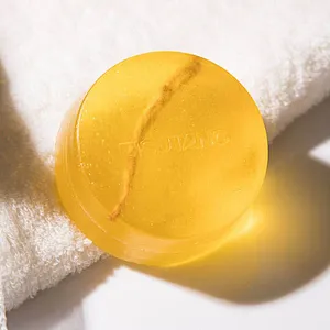 OEM Private label whitening toilet soap organic herbal ginseng sulfur soap