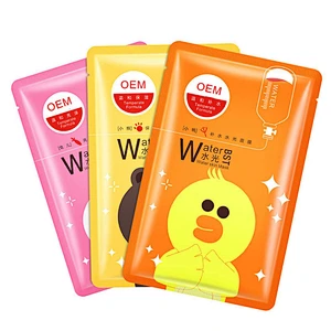 Low price face sheet mask korea factory OEM hydrating colagen facial mask