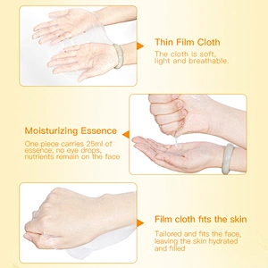 Best selling hyaluronic acid nourishing Collagen Hydrating Rejuvenating crystal facial mask