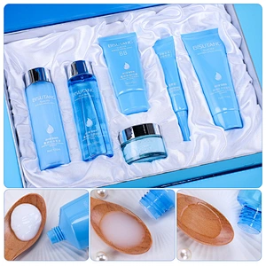 OEM Private Label Beauty Cosmetics Glacier Mineral Water Moisturizing Whitening Skin Care Set