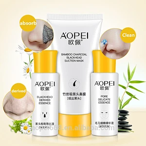 High quality oil control nose toner blackhead remover mask skin care set