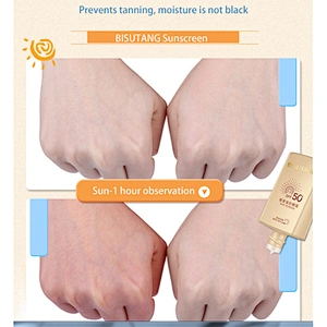2019 Newest item Whitening sunscreen private label with Waterproof sunscreen lotion spf 50 sunscreen cream