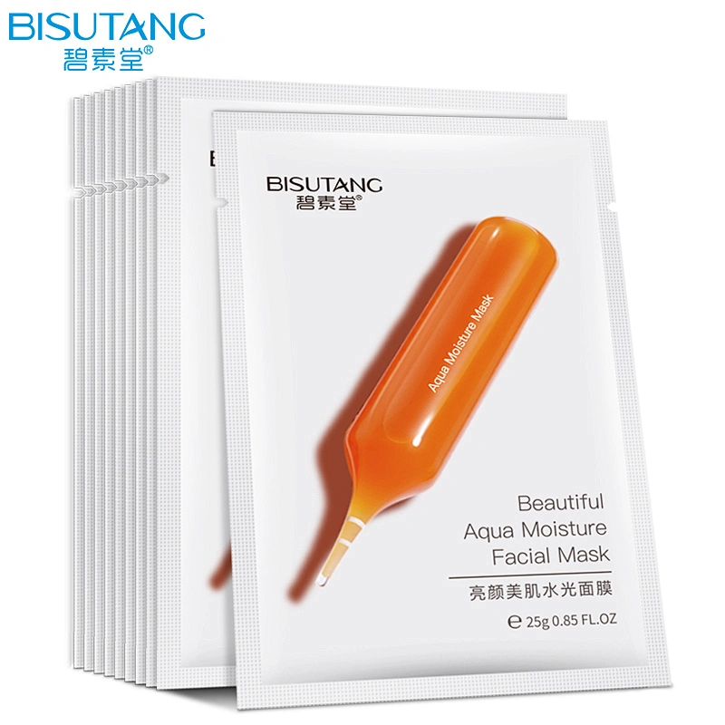 Wholesale Private Label Blood Orange Extract Moisturizing Face Sheet Mask for Beauty