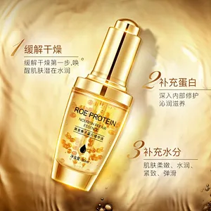 ODM organic snail serum anti-aging whitening 24k gold caviar serum