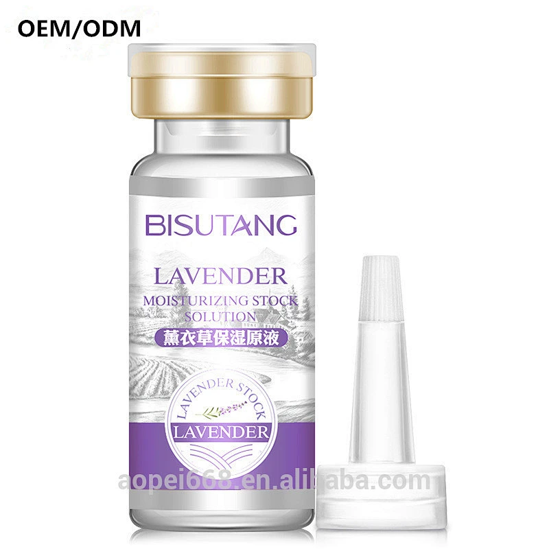 OEM refresh face serum for oily skin lavender essence face serums
