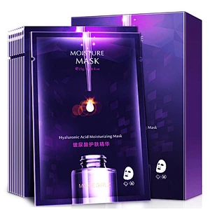 Private label hydrating firming anti-aging new materials superfine fiber mask sheet peeling face mask
