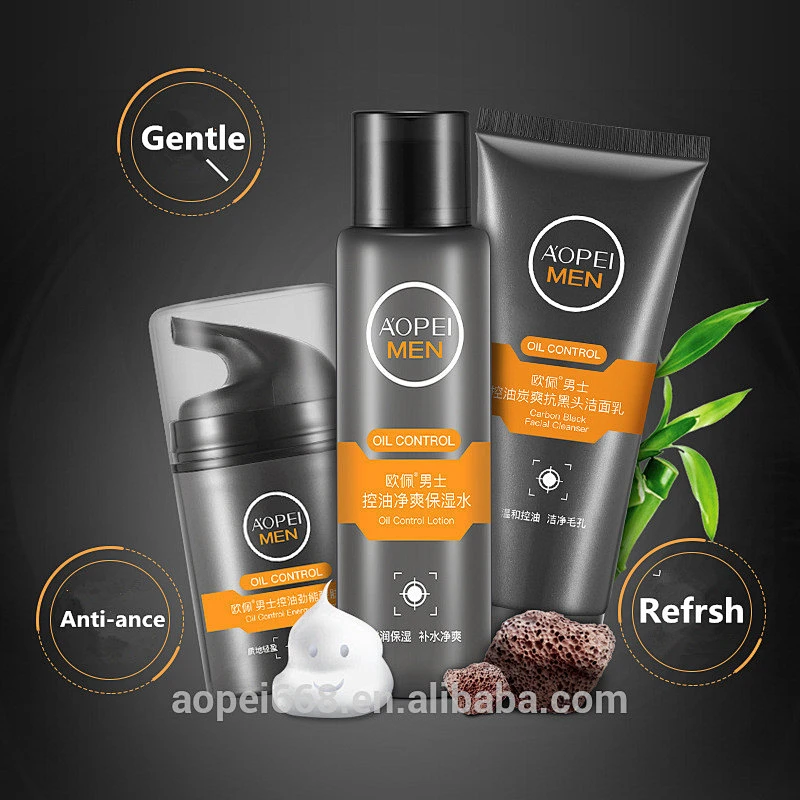 oil control men care anti-acne skin care cosmetic for men