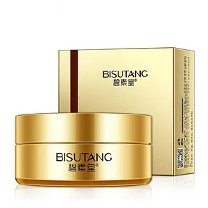 Private label hydrogel eye patch 24k gold snail collagen gel eye mask for under eye bag removal