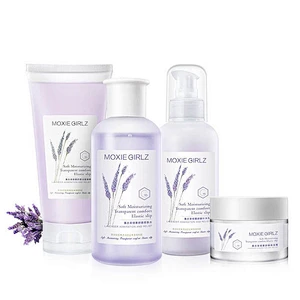 ODM aloe face skin care set organic whitening skin care gift set private label