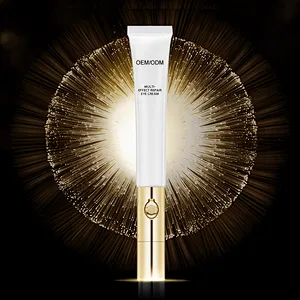 Private Label Instant Remove Wrinkle cream with eye cream applicator with metal massager