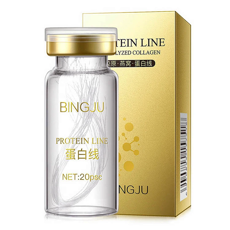 Wholesale Whitening Collagen Birds nest Protein Thread Silk Fibroin Lines