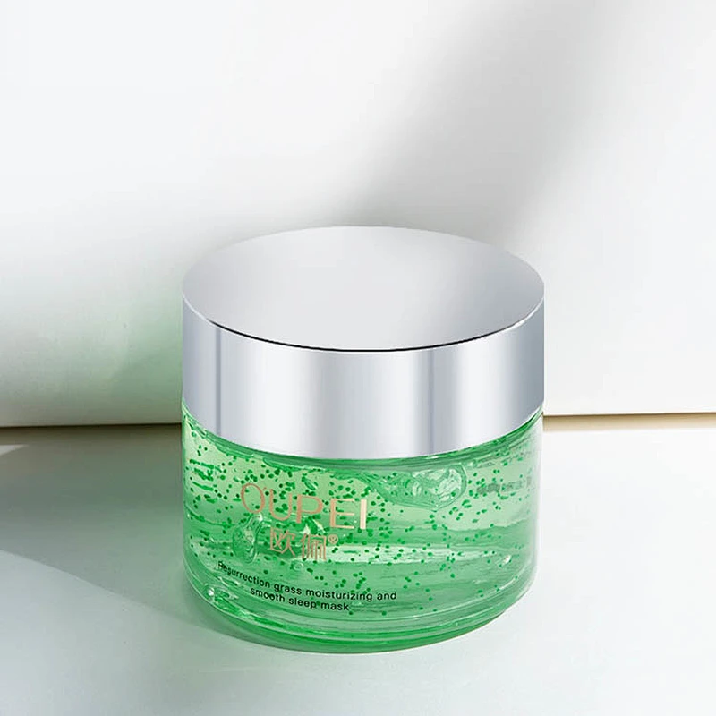 OEM Private label Crystal waters hyaluronic gel mask Facial shrink pore water sleeping overnight mask